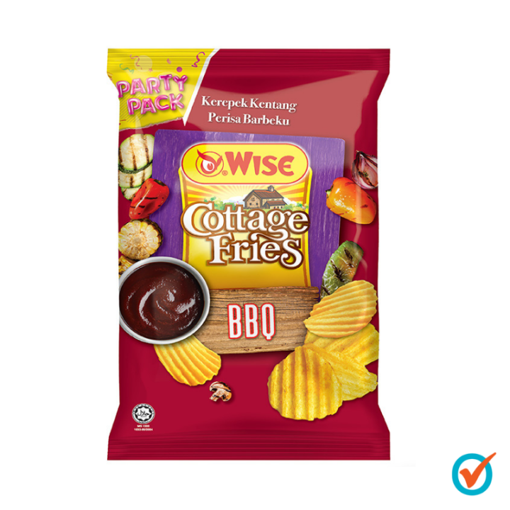 Wise Cottage Fries Perisa BBQ 150g
