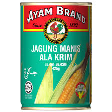 Ayam Brand Sweet Corn 425g (Whole Kernel)