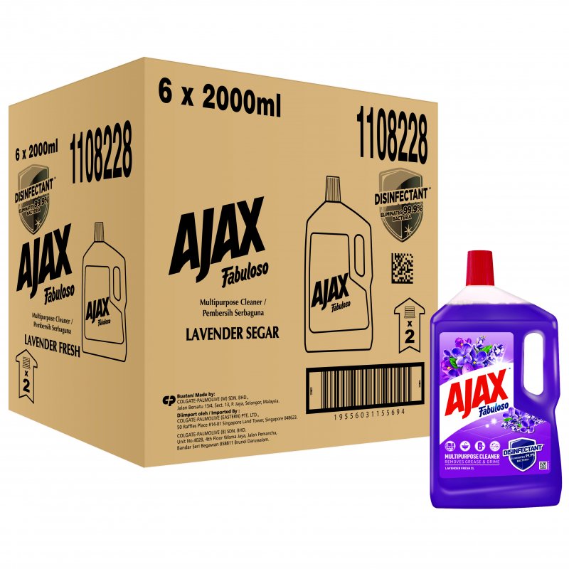 Ajax Fabuloso Lavender Fresh (2 Liter)