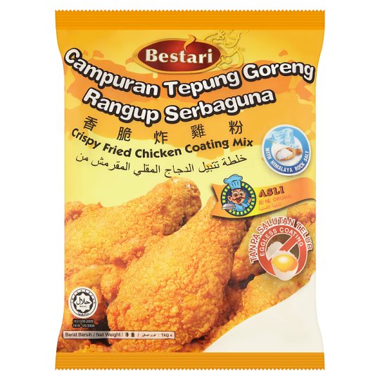 Bestari Crispy Fried Chicken Coating Mix (Original) 1kg