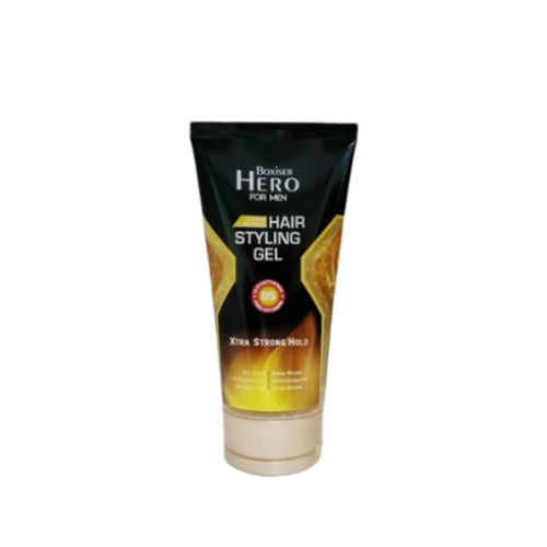 Boxiser Hero Hair Styling Gel - Xtra Strong Hold 150ml (Ekstra Keras)