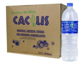 Cactus Natural Mineral Water 1.5L