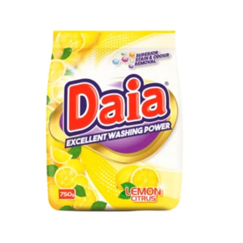 Daia Detergent Powder Lemon Citrus 750g