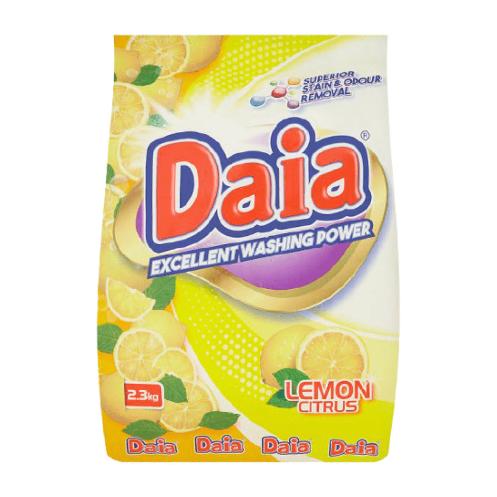 Daia Detergent Powder Lemon Citrus 2.3kg