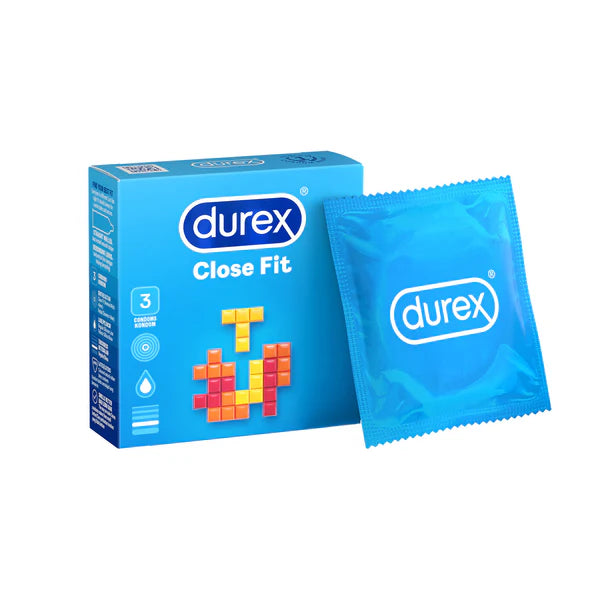 Durex Close Fit Condoms (3-piece pack)