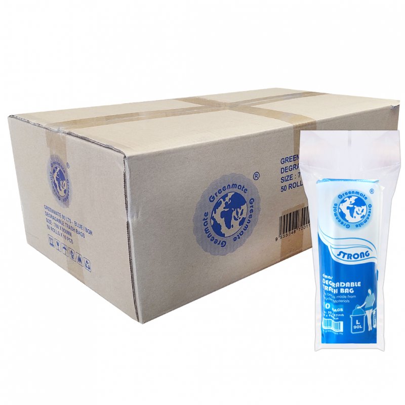 Greenmate Beg Sampah Biru (30" x 37")(L) 10S