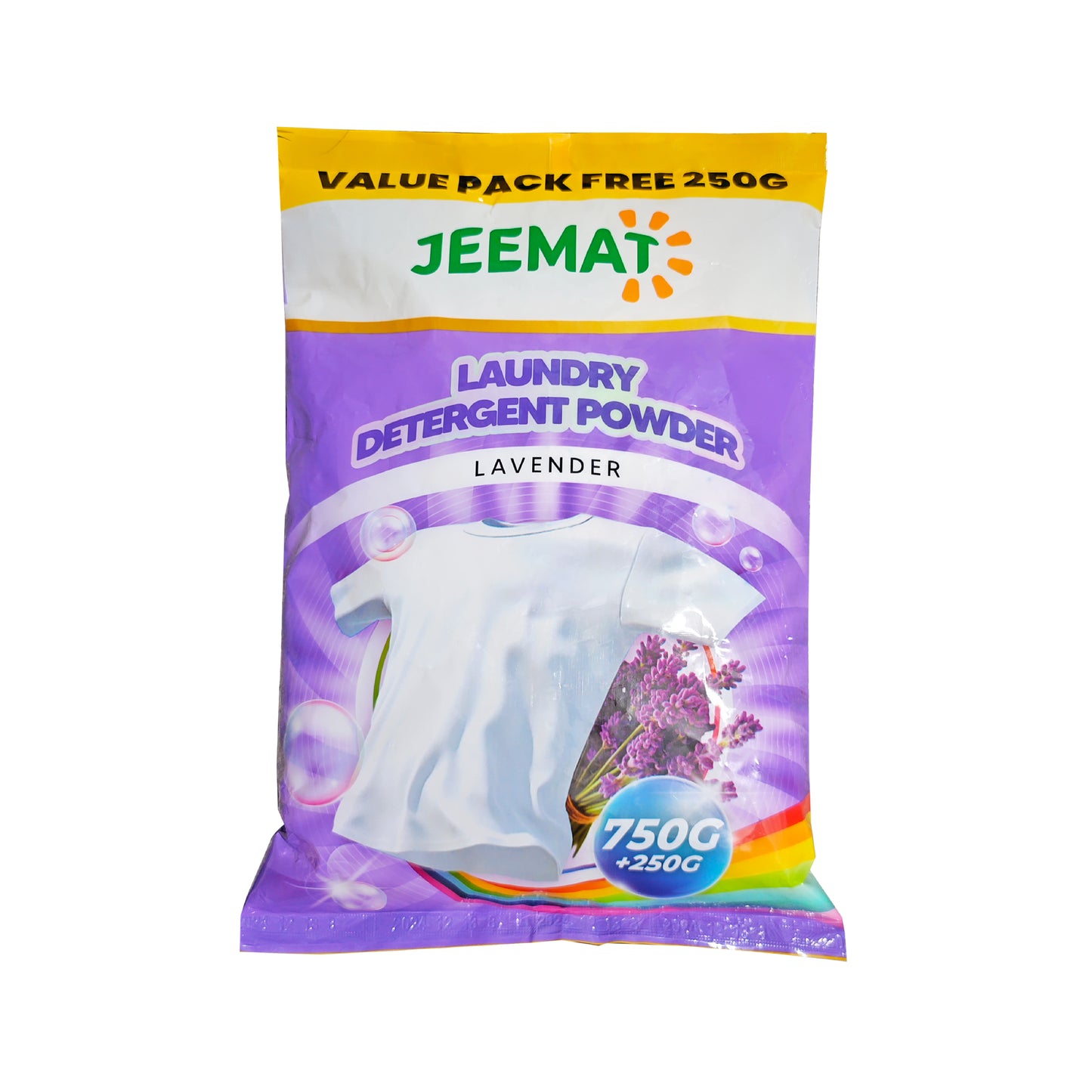 Jeemat Detergent Powder Lavender 750g (+250g)
