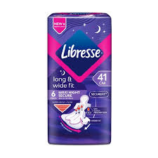 Libresse Maxi Bersayap Malam 41cm (6S
