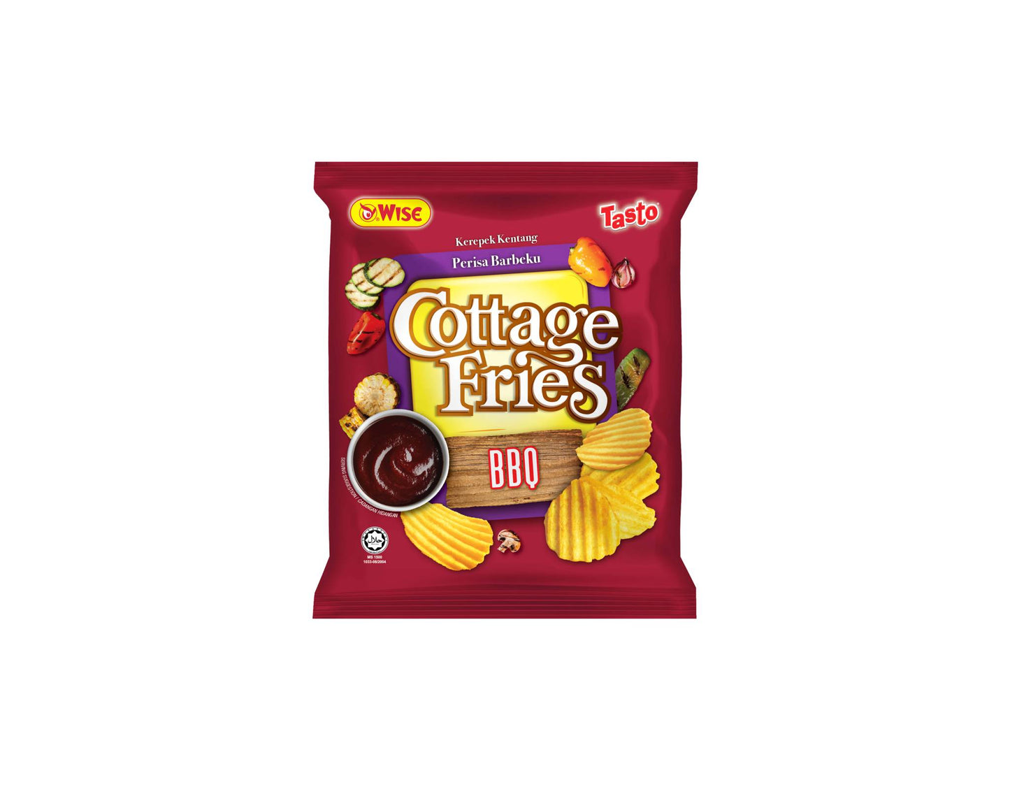Wise Cottage Fries Perisa BBQ 50g