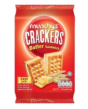 Munchy's Cracker Sandwich Butter Flavour 270g