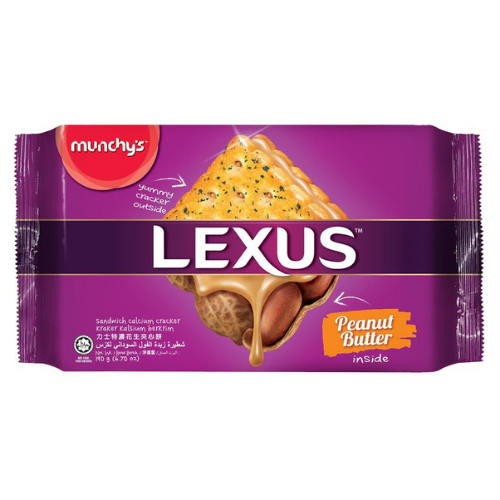 Munchy's Lexus Peanut Butter Sandwich 190g