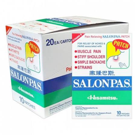 Salonpas Pain Relieving Patch (10 Sheets Pack)