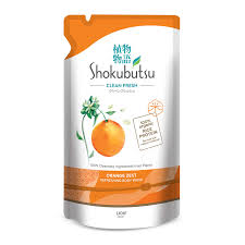 Shokubutsu Body Wash Orange Peel Refill 500g