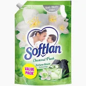 Softlan Cecair Pelembut Fabrik Kesegaran Arang Pek Isian Semula 1.6L