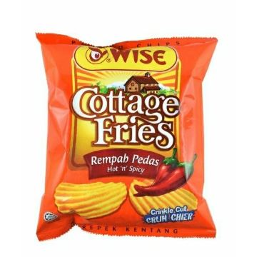 Wise Loose 60g Potato Chips Hot & Spicy
