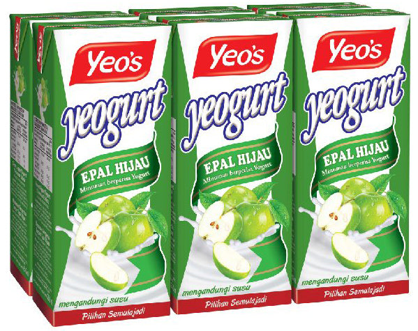Yeo's Yeogurt Green Apple Flavoured Drink 250ml