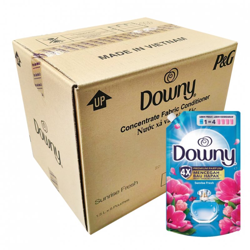 Downy Pelembut Fabrik Pekat Keharuman Matahari Pagi (Sunrise Fresh) 1.5L