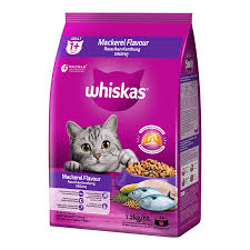 Tempat Membeli Dalam Talian Whiskas Adult 1+ Mackerel Flavour 1.2kg