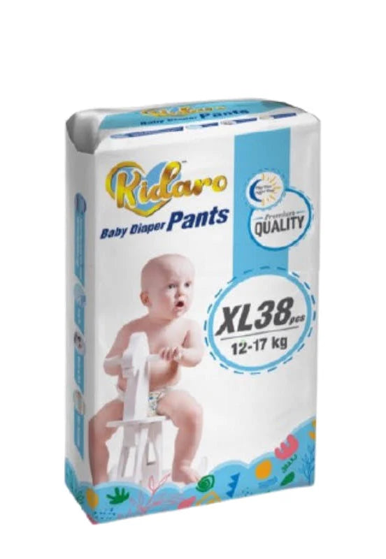 Kidaro Baby Diaper Pants (Size XL, 38 pieces)