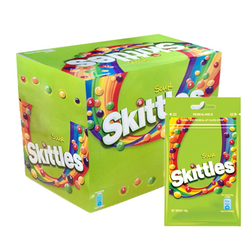Skittles Gula-gula Masam 40g