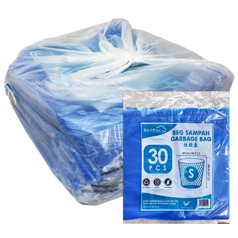 SKYPAC BEG SAMPAH 18"x28" (S) 30PCS