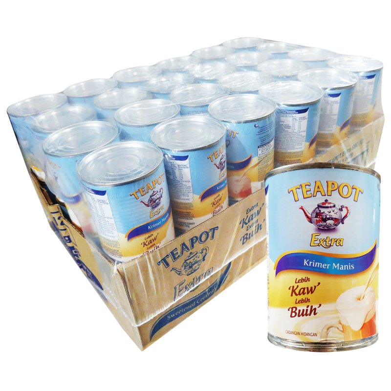 Teapot Susu Krimer Manis Ekstra (500g)