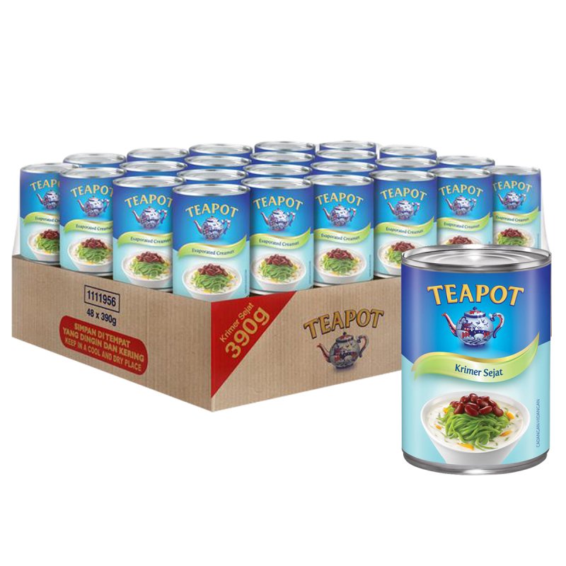 Teapot Susu Krimer Sejat (Evaporated Creamer) 390G