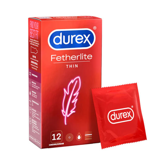Durex Fetherlite Condoms (12-piece pack)