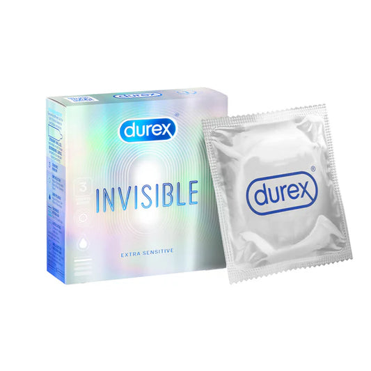 Durex Invisible Extra Sensitive Condoms (3-piece pack)