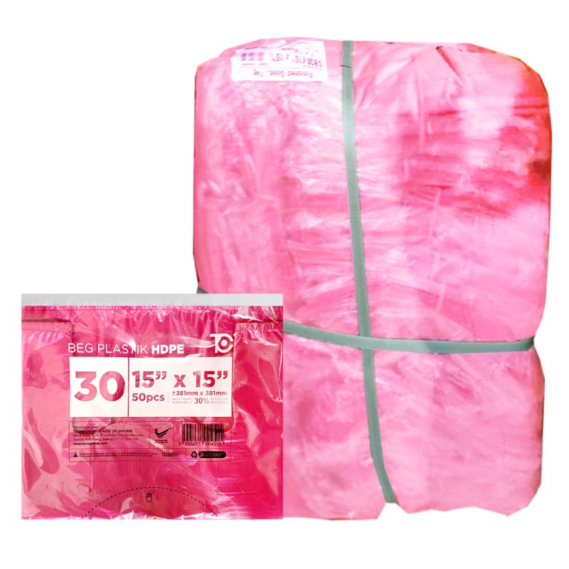 703 TC BG PLSTC HPE 381MM*381MM x 50pcs