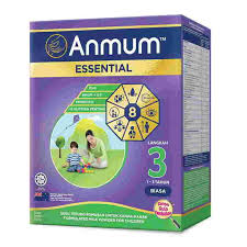 Anmum Essential Step 3 Plain Formulated Milk Powder for Children (1.1kg)