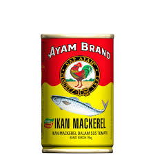 Ayam Brand Mackerel in Tomato Sauce 155g