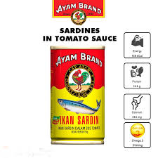 Ayam Brand Sardines in Tomato Sauce 155g