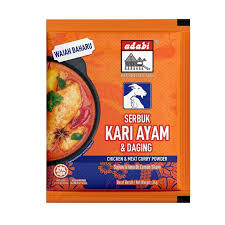 Adabi Serbuk Kari Ayam dan Daging 250g