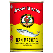 Ayam Brand Ikan Mackerel dalam Sos Tomato 230g