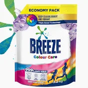 Breeze Cecair Pencuci Pakaian Penjagaan Warna Pek Isian Semula 3.2kg