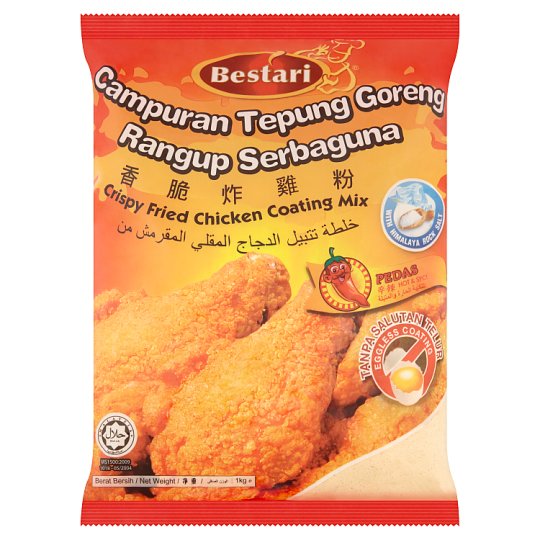 Bestari Crispy Fried Chicken Coating Mix (Hot and Spicy)
