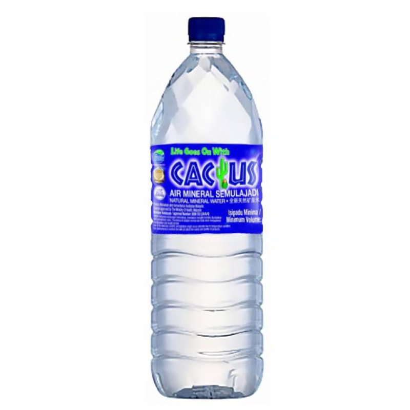 Cactus Mineral Water 1.5L