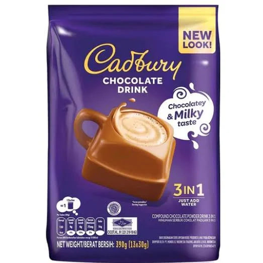 Cadbury 3 in 1 Hot Chocolate Drink