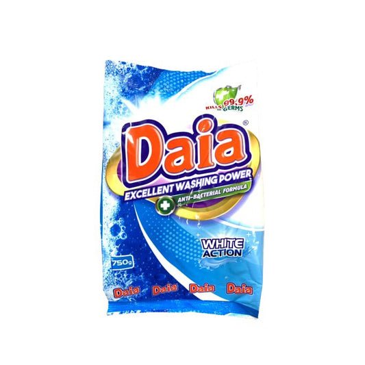 Daia White Action Detergent Powder 750g