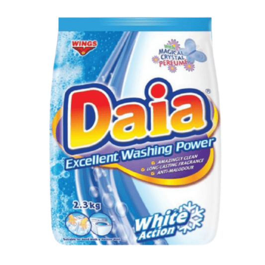 Daia White Action Detergent Powder 2.3kg