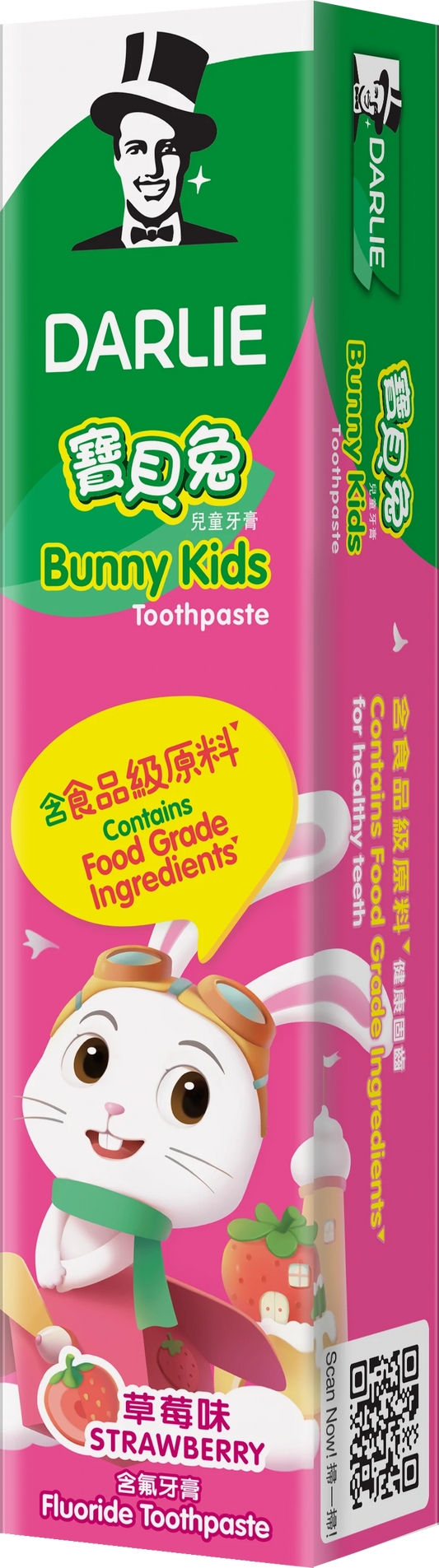 Darlie Bunny Kids Strawberry Toothpaste 40g