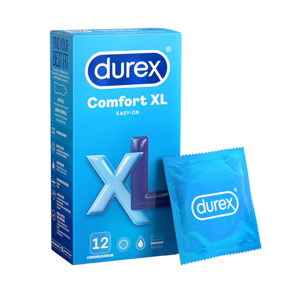 Durex Comfort XL Condoms (12-piece pack)