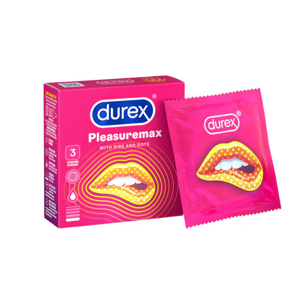 Durex Pleasuremax Condoms (3-piece pack)