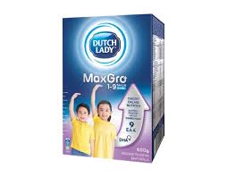 Dutch Lady MaxGro® 1-9 Tahun Biasa (Plain) (1.2kg)