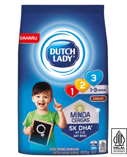 Dutch Lady® 123 Coklat (Chocolate) 850g