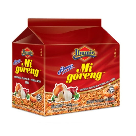 Ibumie Always Mi Goreng Asli 5 pcs x 80g