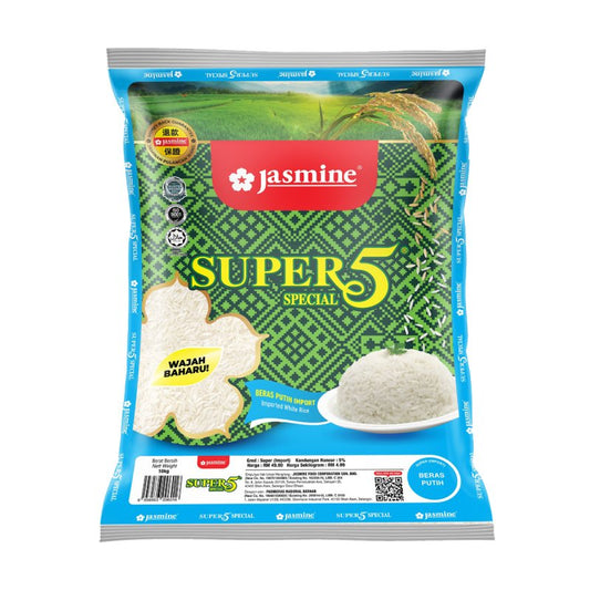 Jasmine Super 5 Import Spesial Beras Putih 10kg