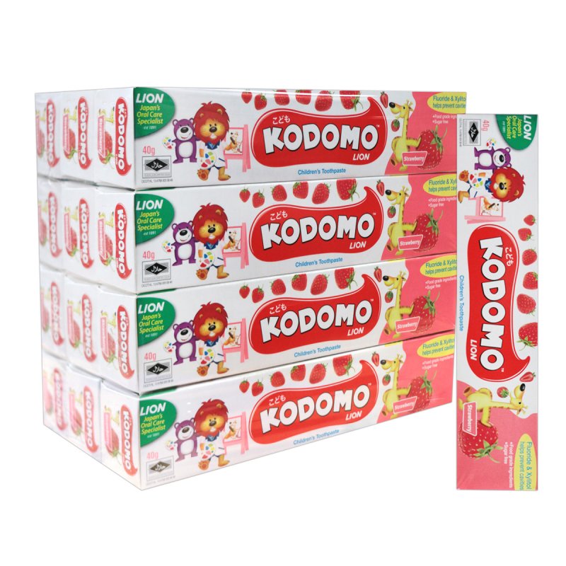 Kodomo Lion Children's Toothpaste Strawberry 40g