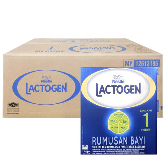 NESTLÉ LACTOGEN® STEP 1 INFANT MILK FORMULA 0-12 MONTHS (1.65KG)